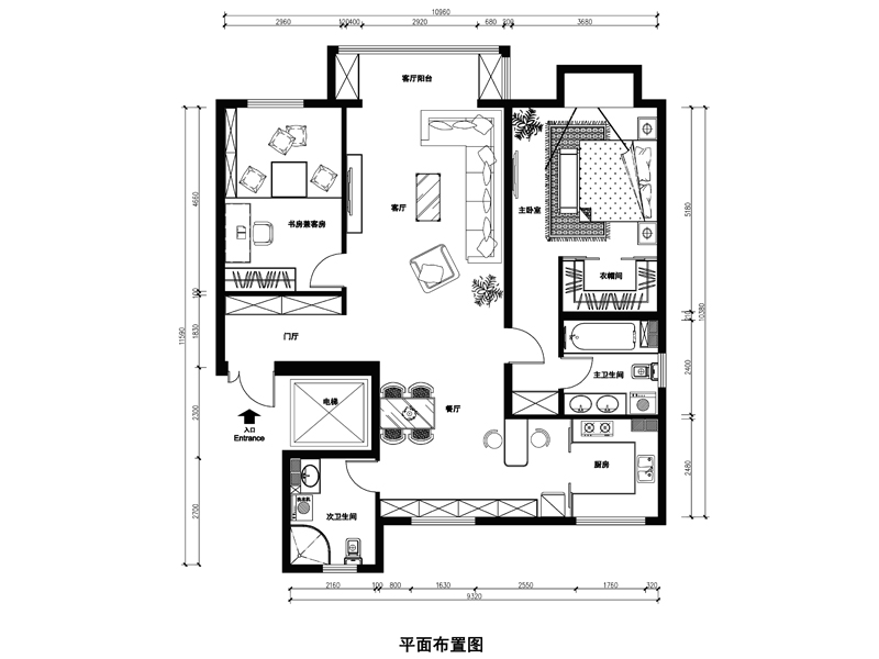 原始平面图