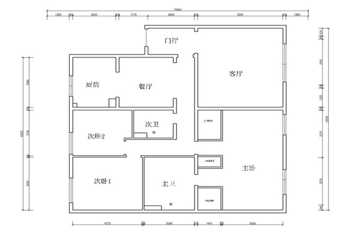 原始平面图