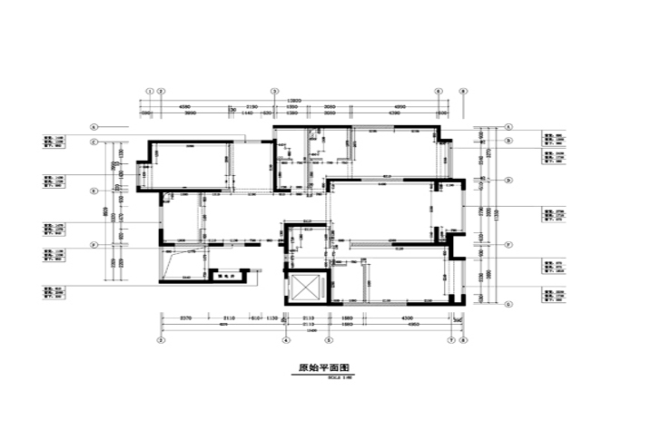 原始平面图