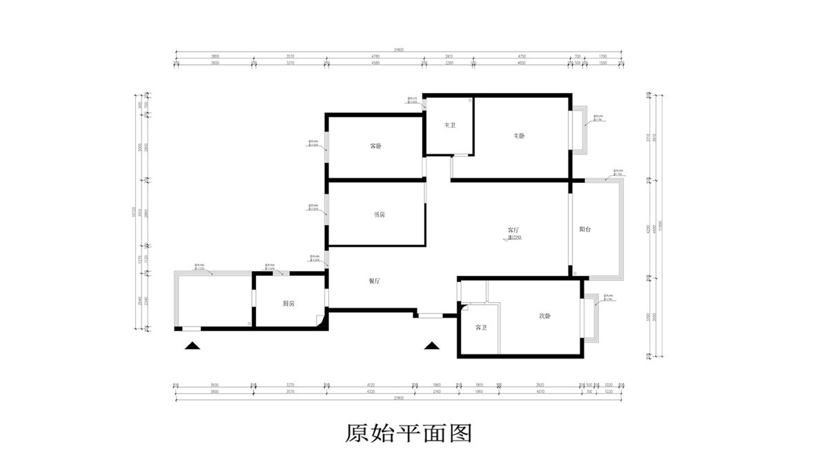 原始平面图