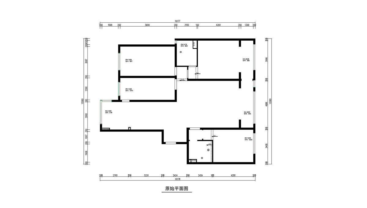 原始平面图