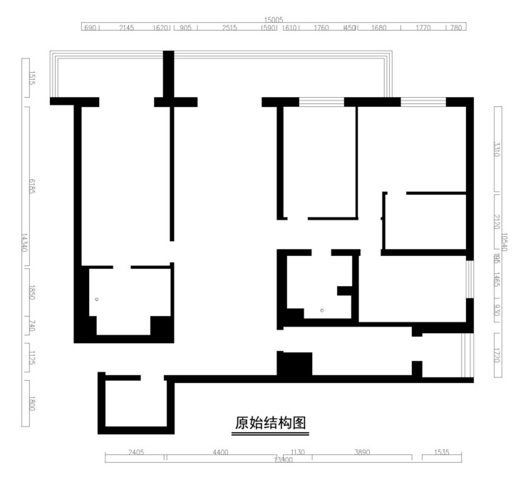 原始平面图