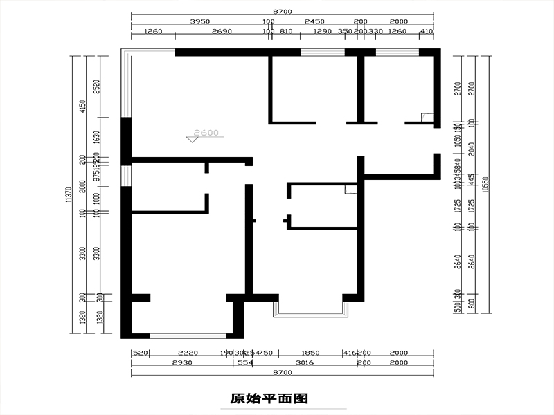 原始平面图