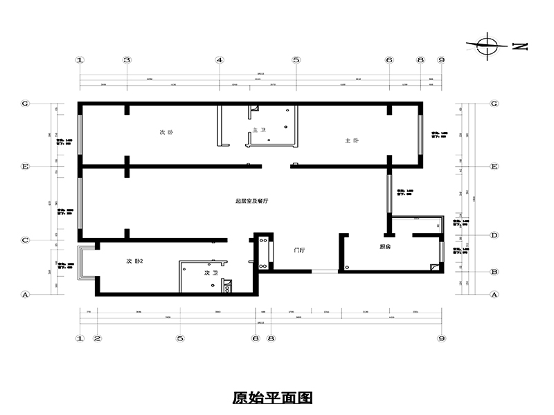 原始平面图