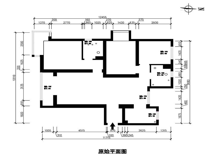 原始平面图