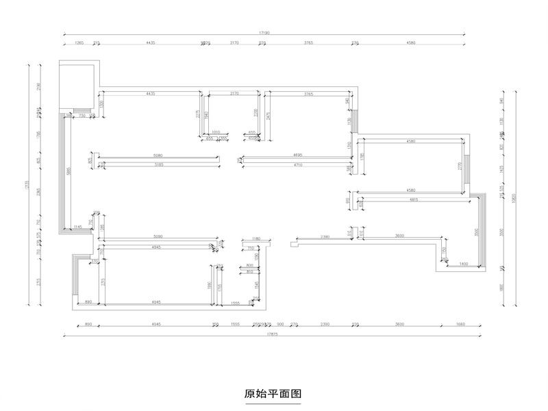 原始平面图