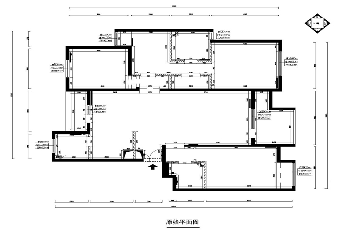 原始平面图