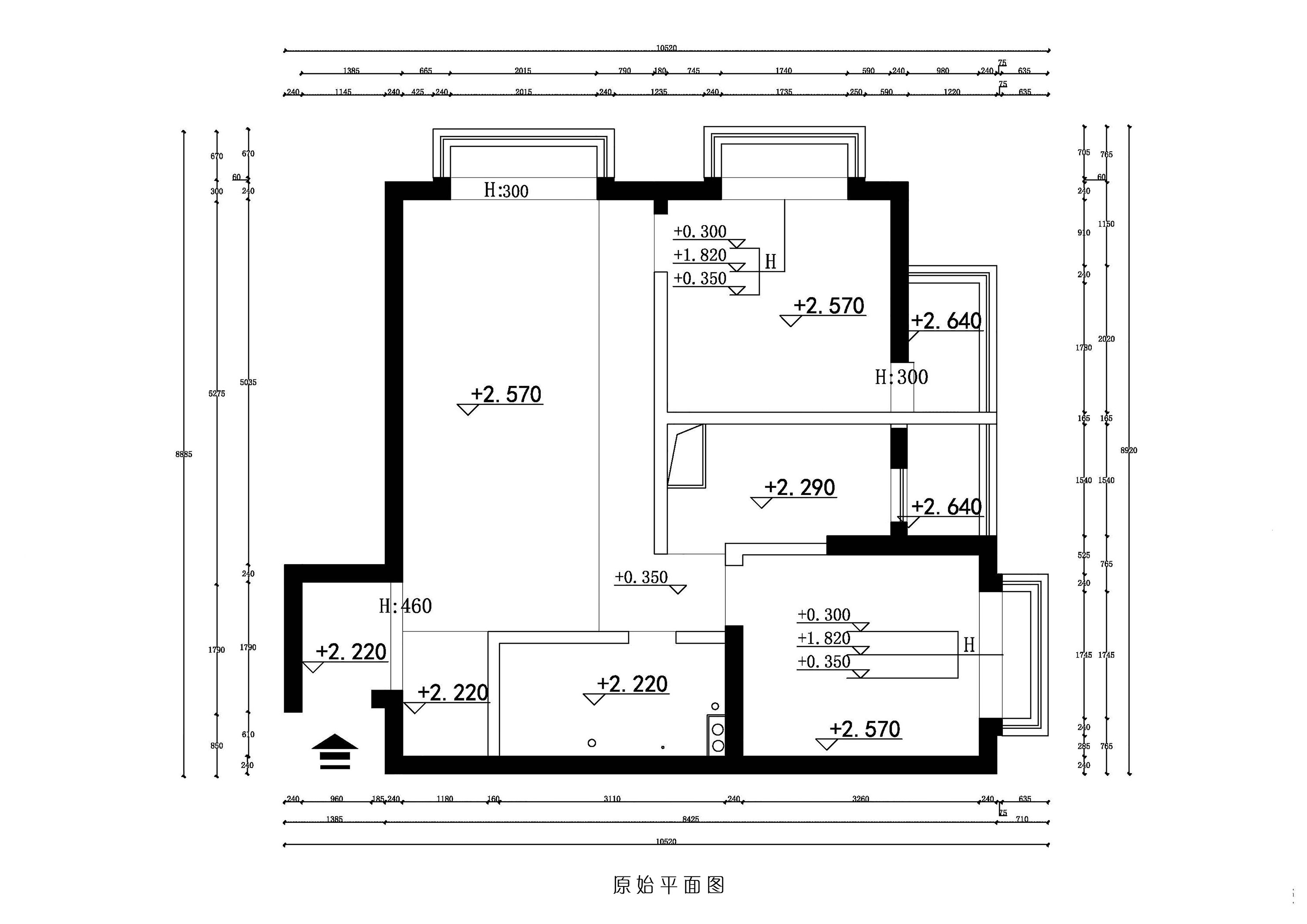 原始平面图