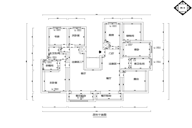 原始平面图