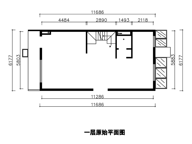 一层原始结构图