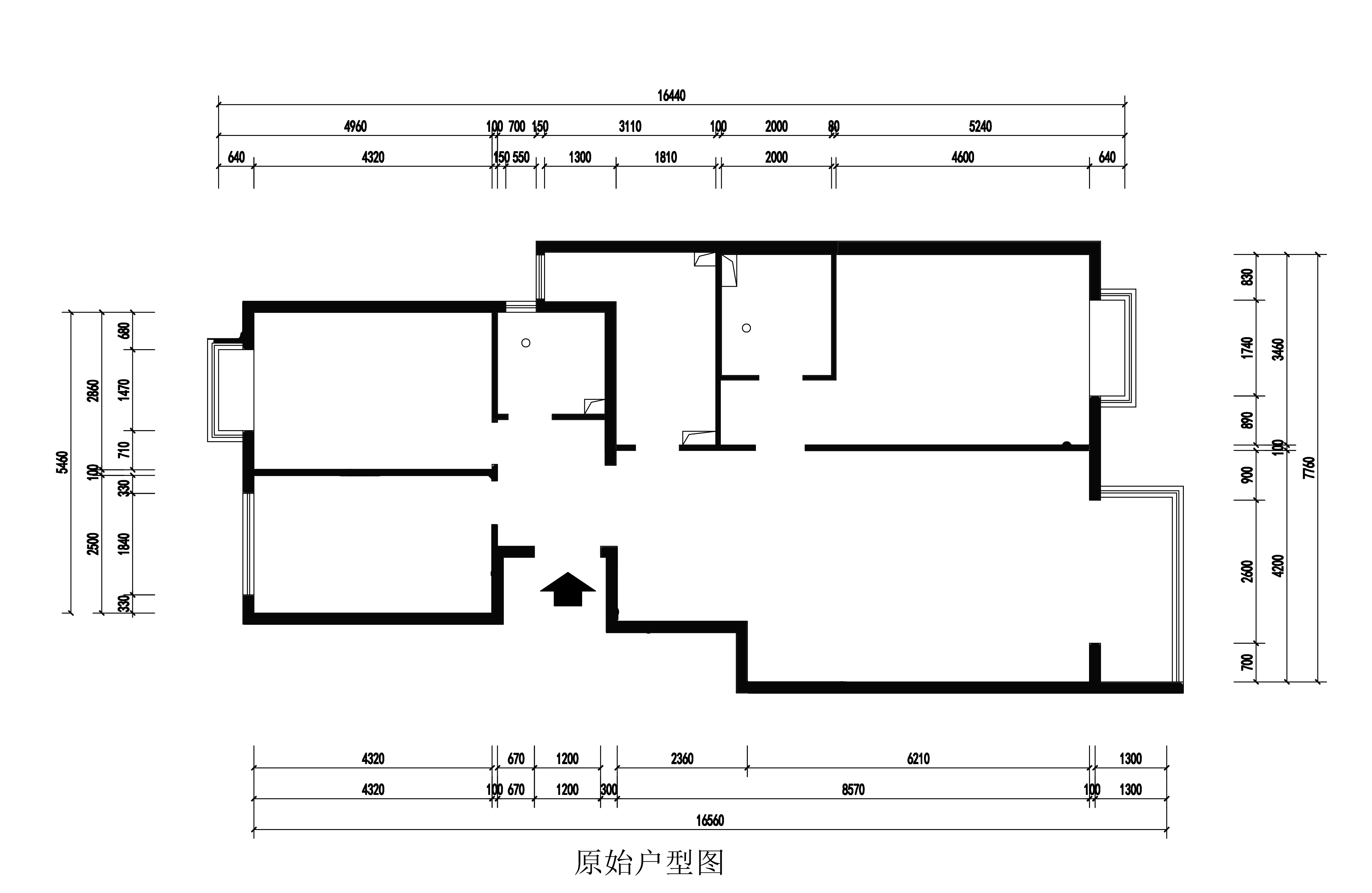 原始平面图