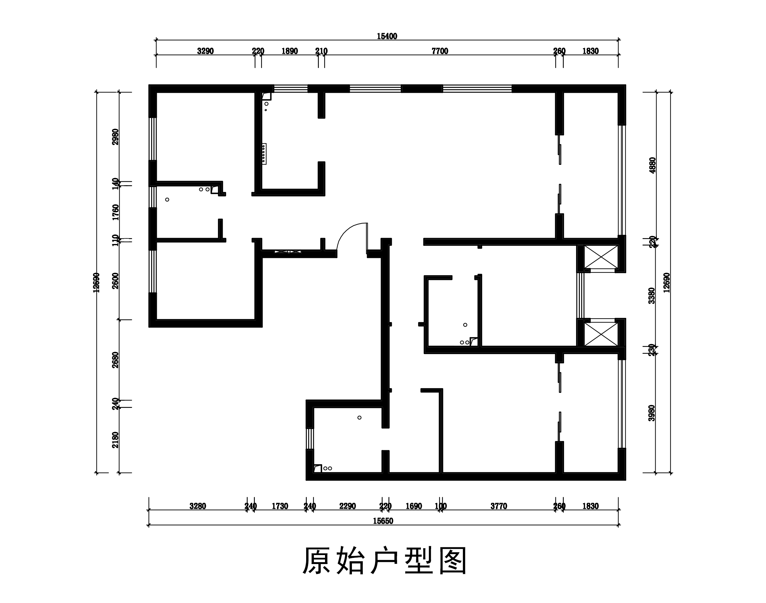 原始户型图