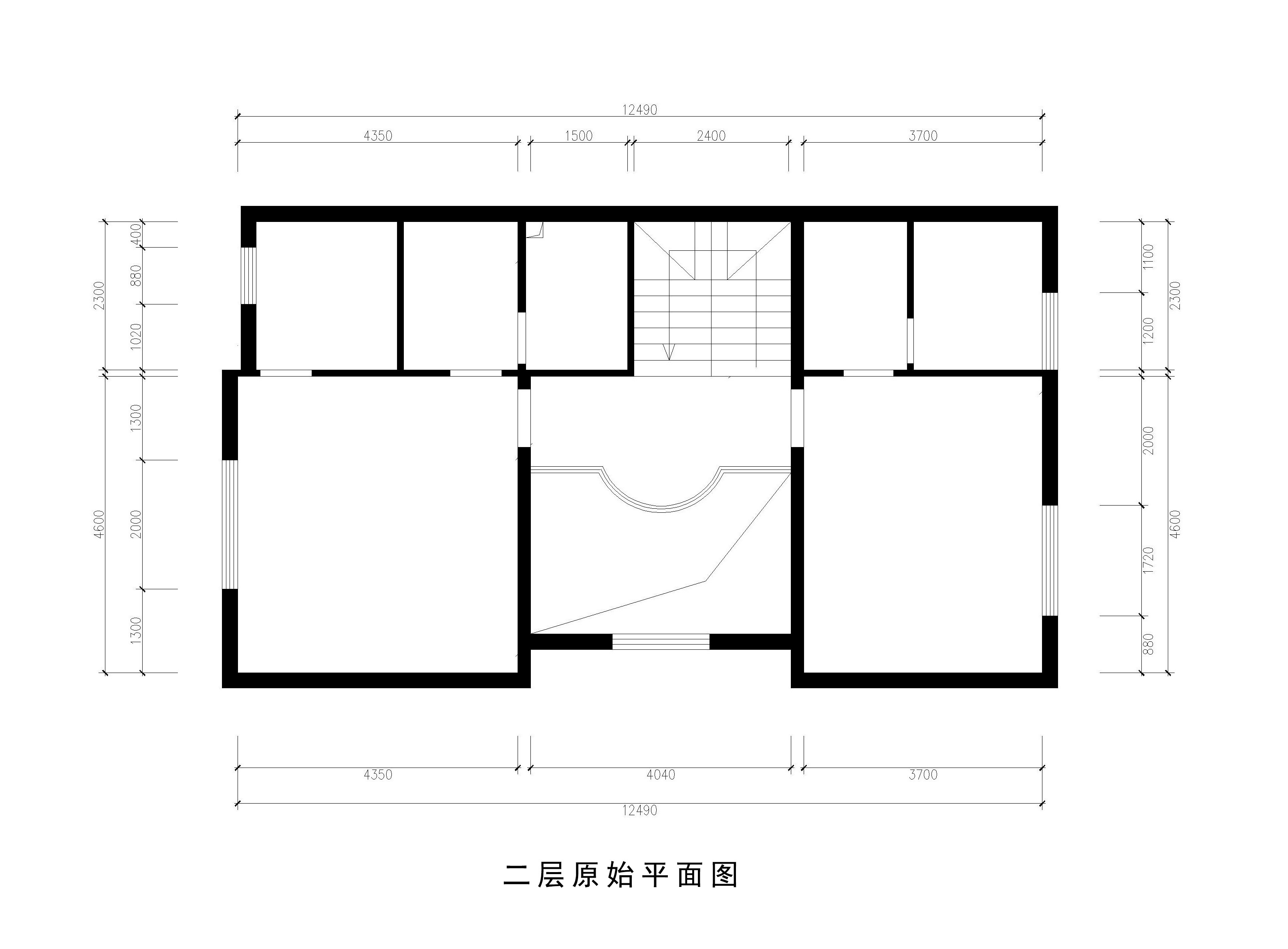 原始二层平面