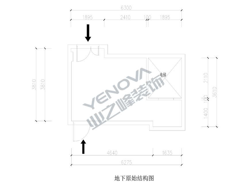 地下原始结构图