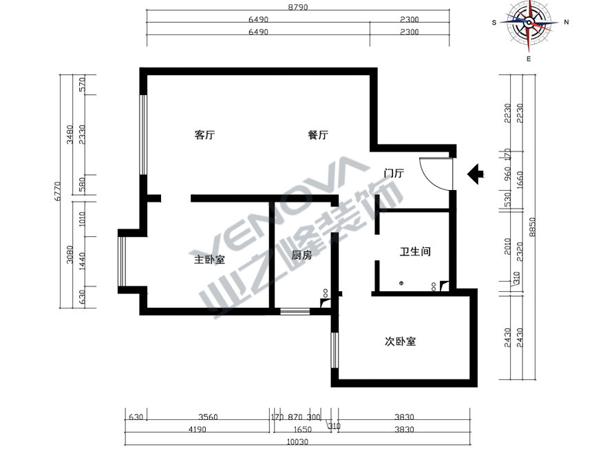 原始户型图