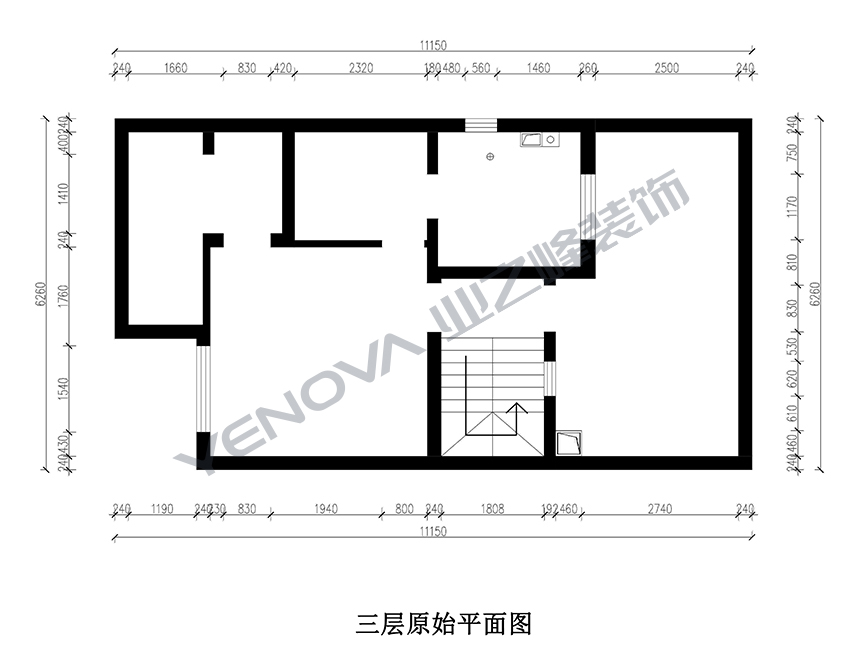 三层结构图