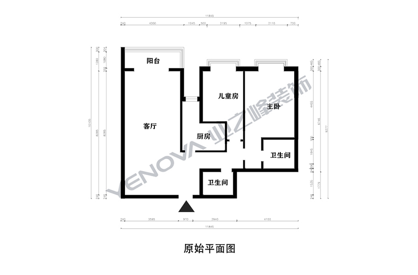 原始平面图