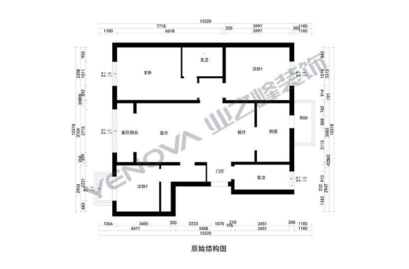 原始平面图