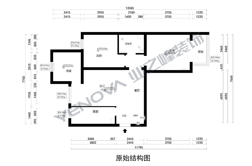 原始平面图