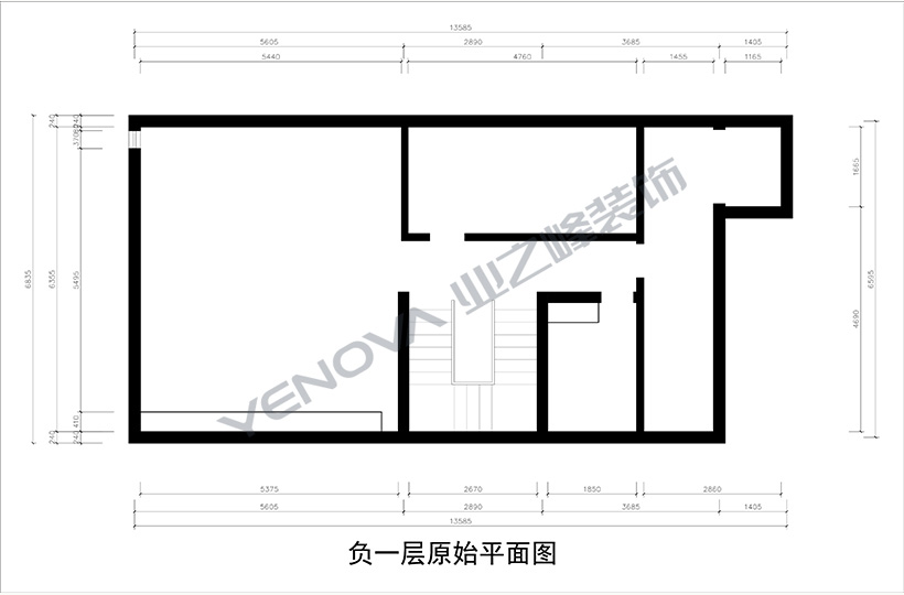 负一层结构图