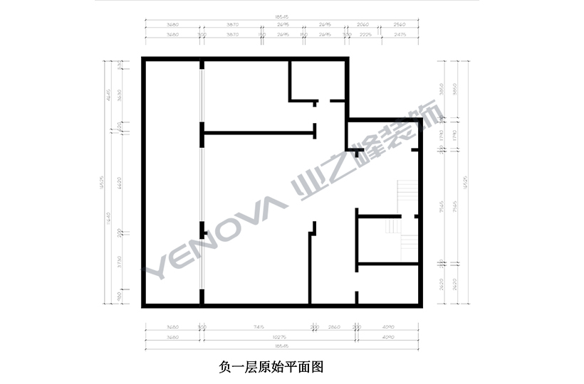 负一层结构图