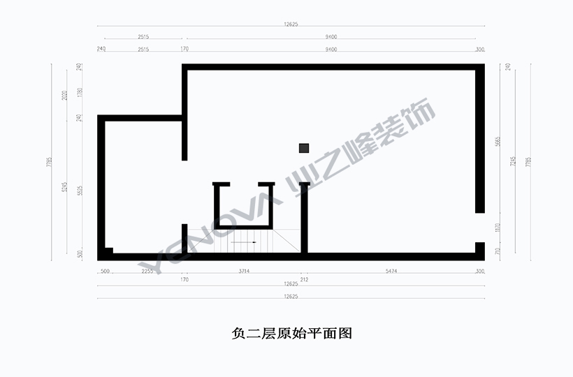 负二层结构图