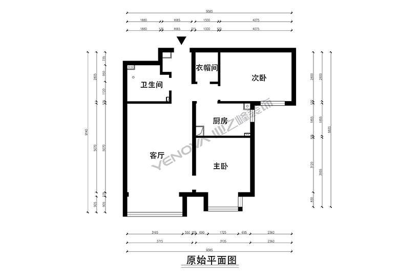 原始平面图