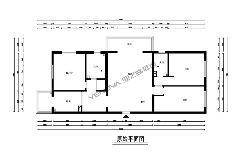 原始平面图