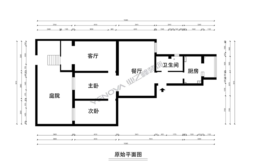 原始平面图