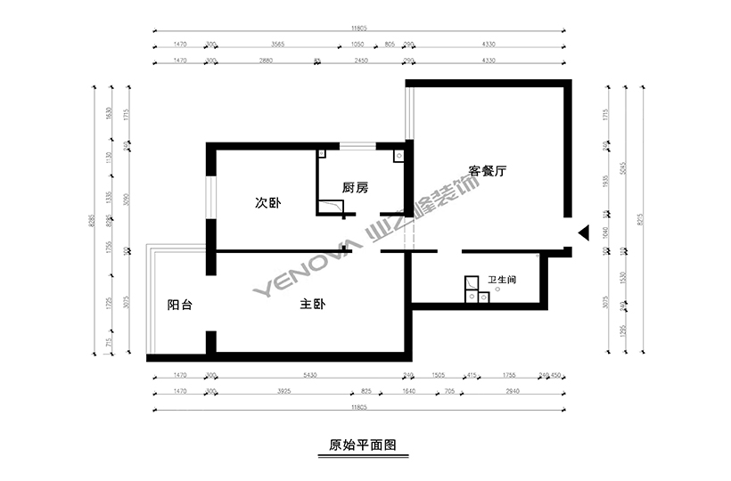 原始平面图