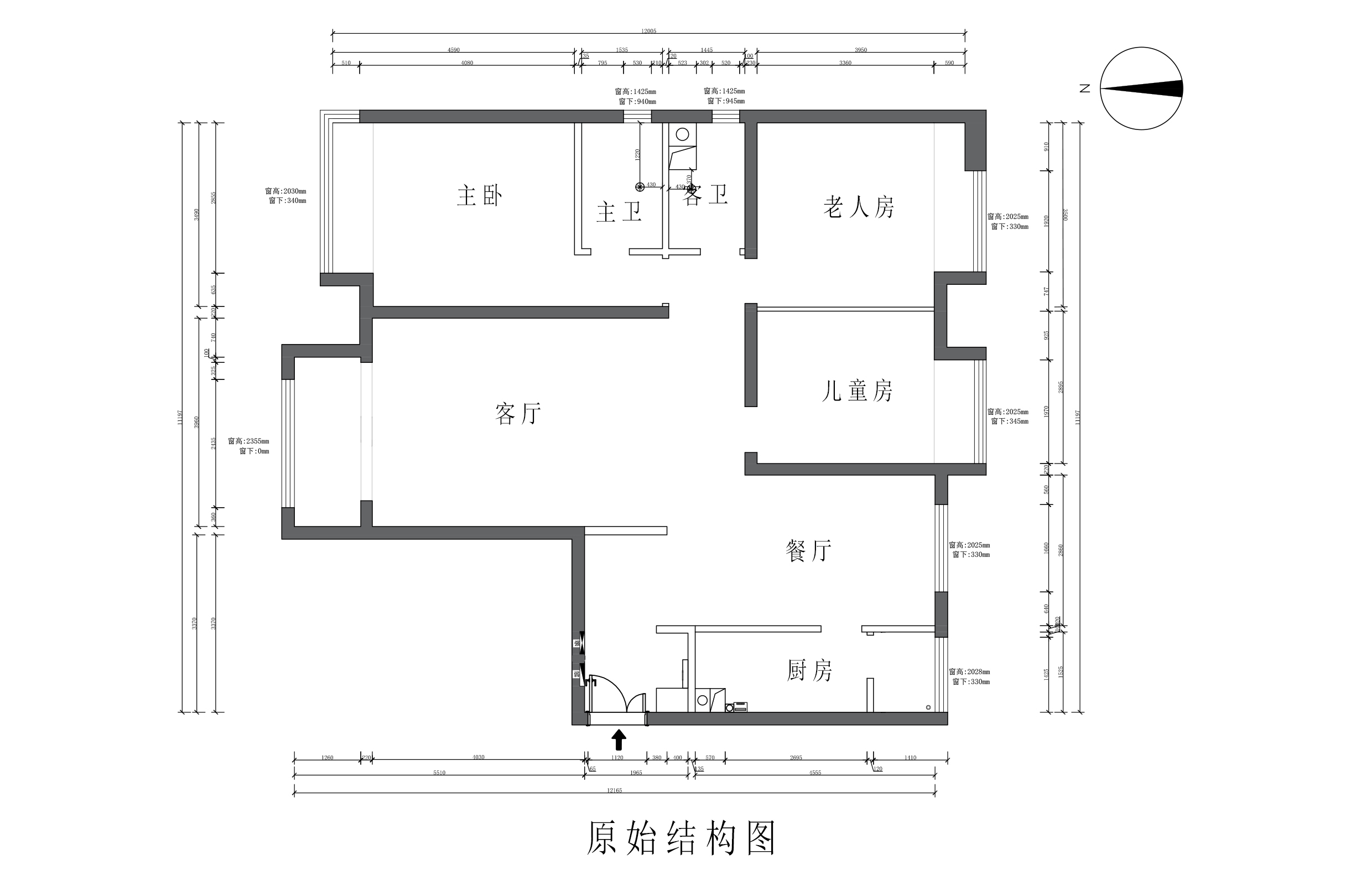 原始结构图