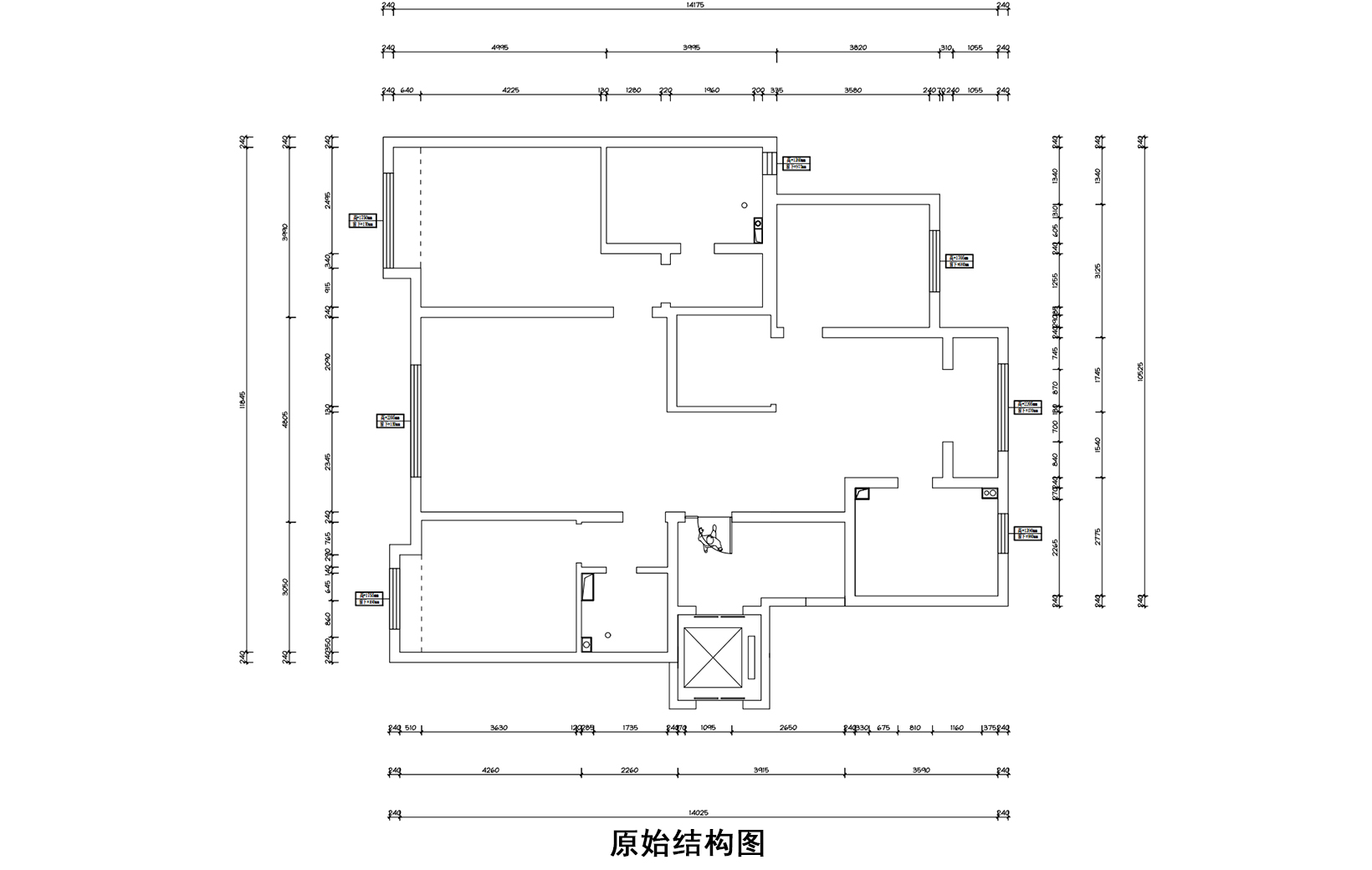 原始结构图