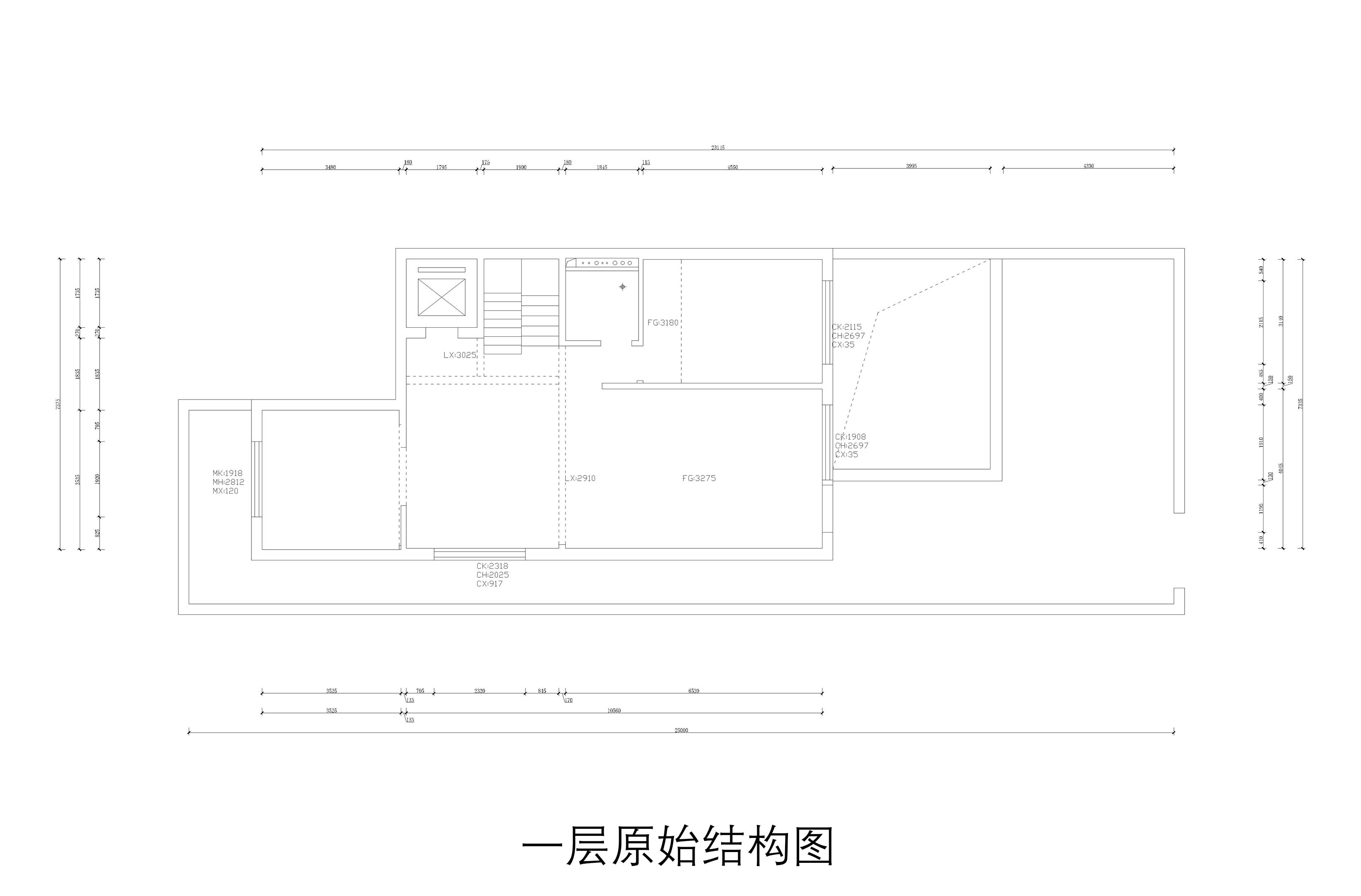 一层结构图