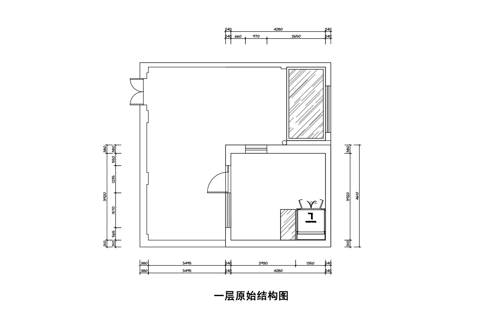 一层原始结构图