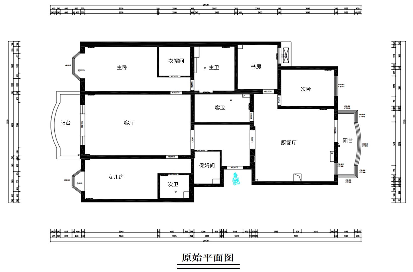 原始结构图