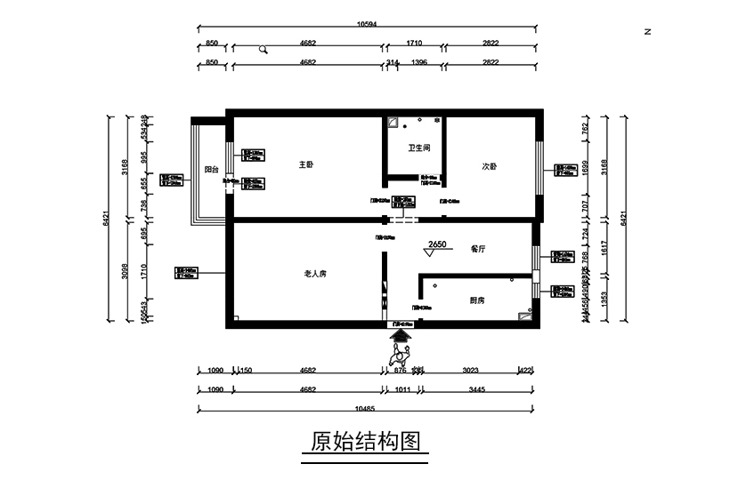 原始结构图