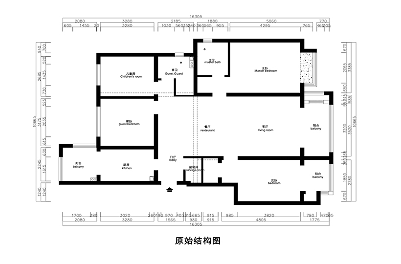 原始结构图