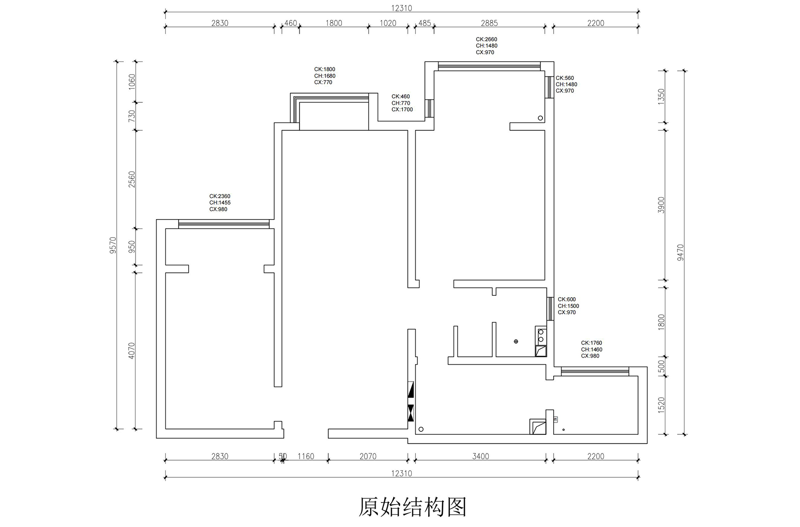 原始结构图