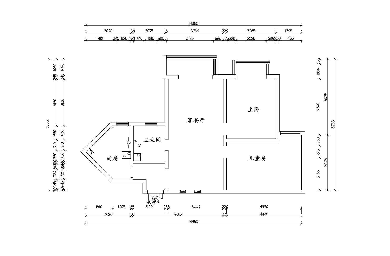 原始结构图