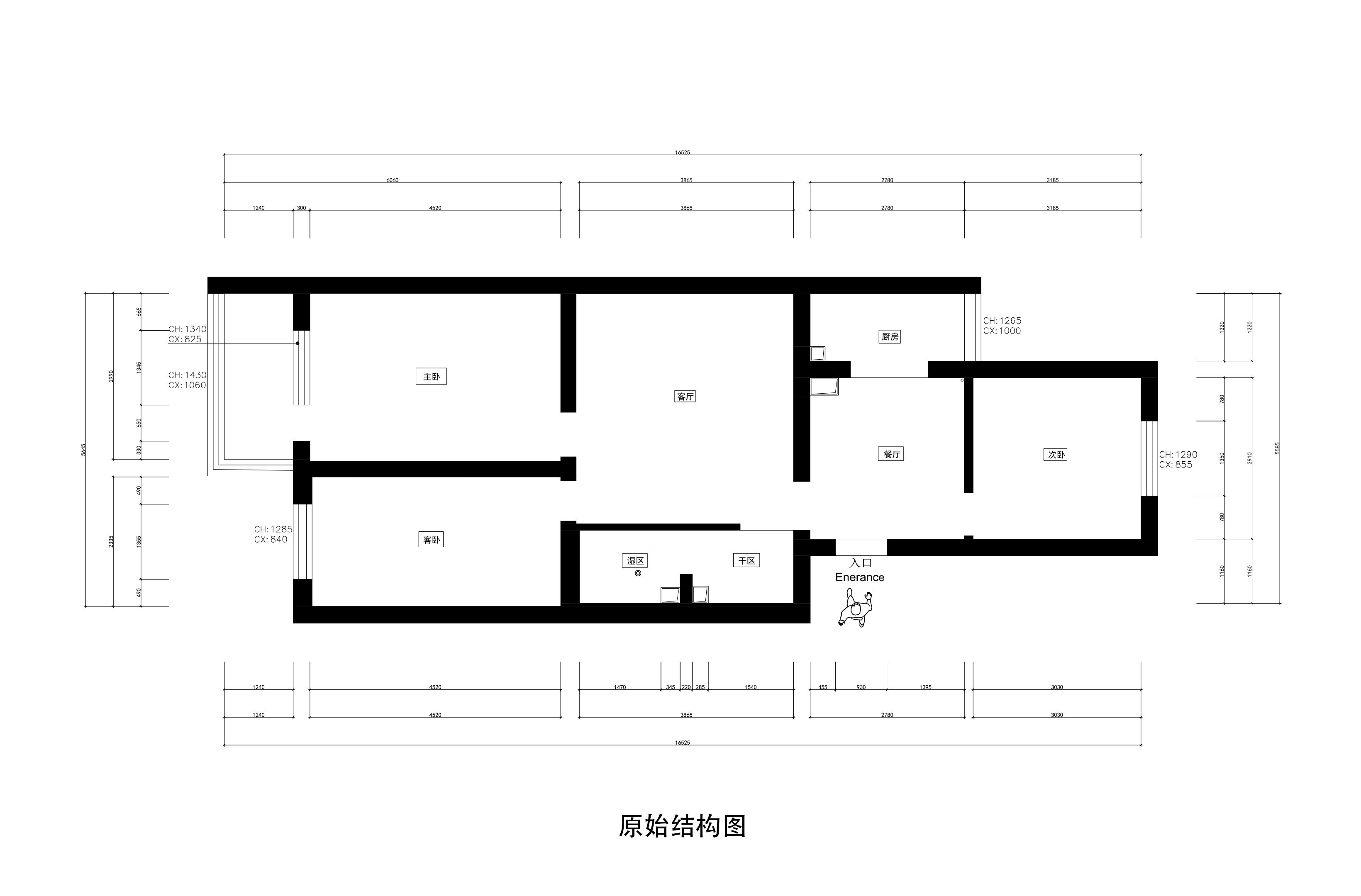 原始结构图