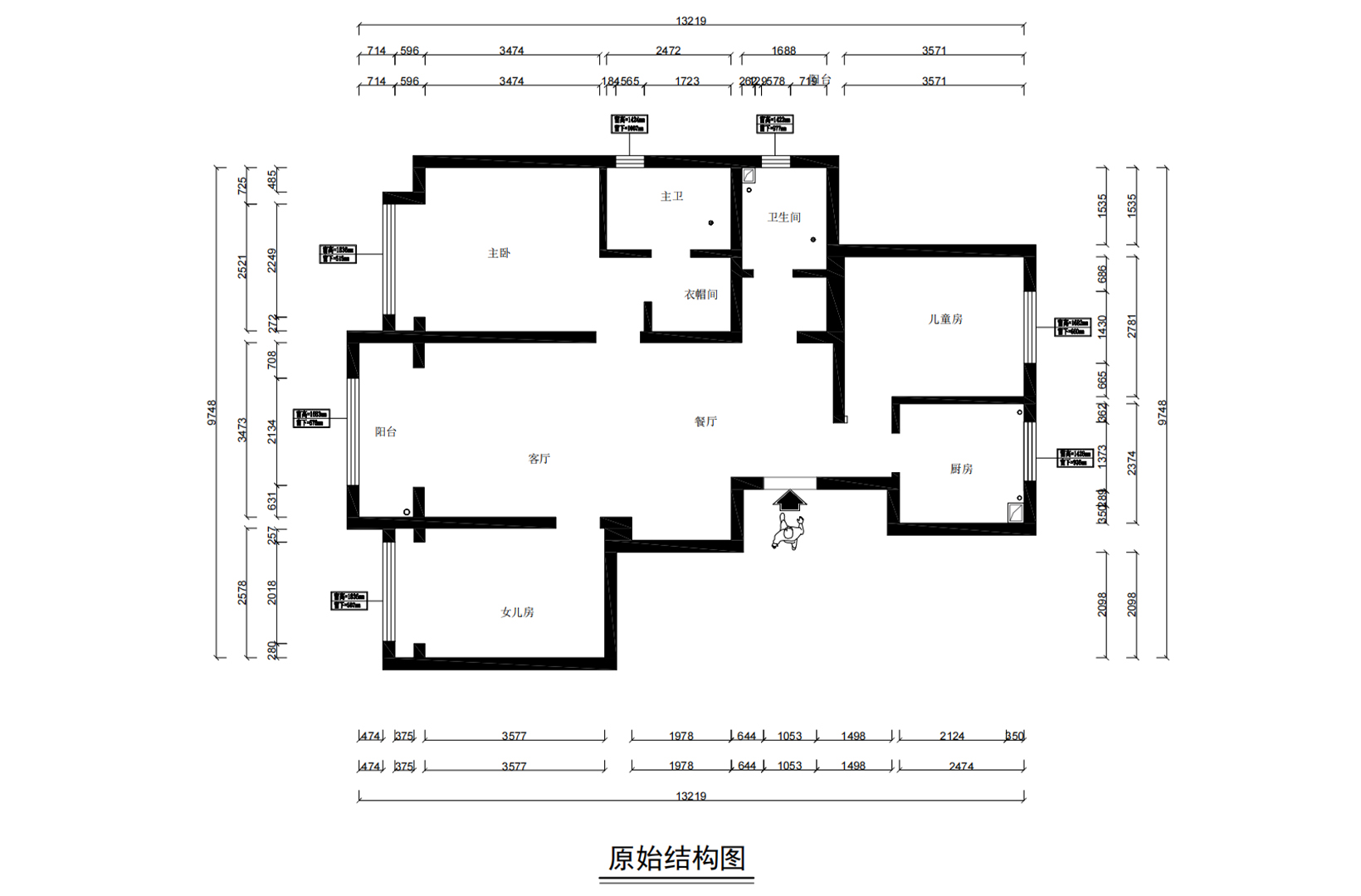 原始结构图