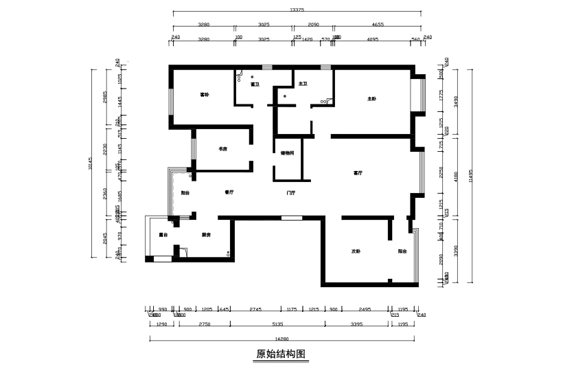 原始结构图