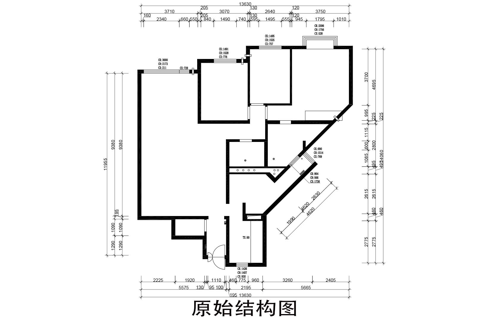 原始结构图