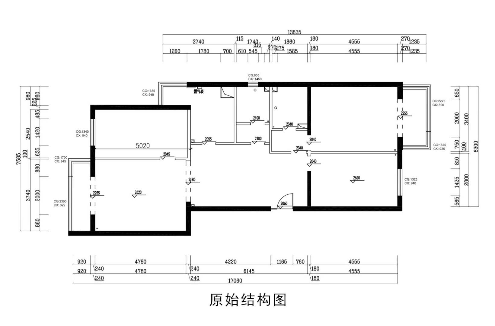 原始结构图