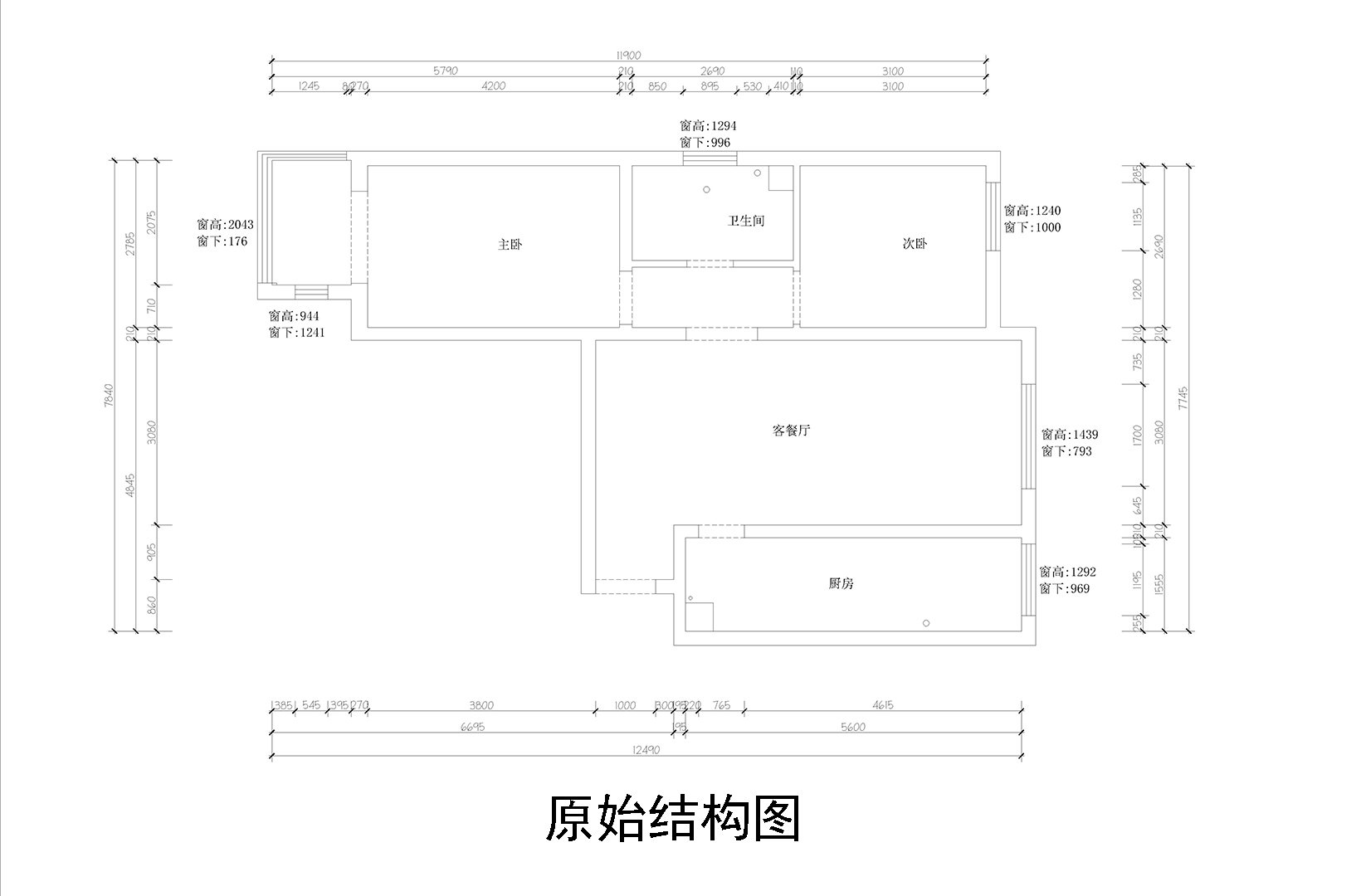 原始结构图