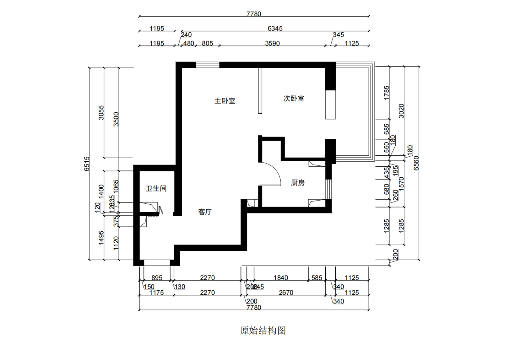 原始结构图