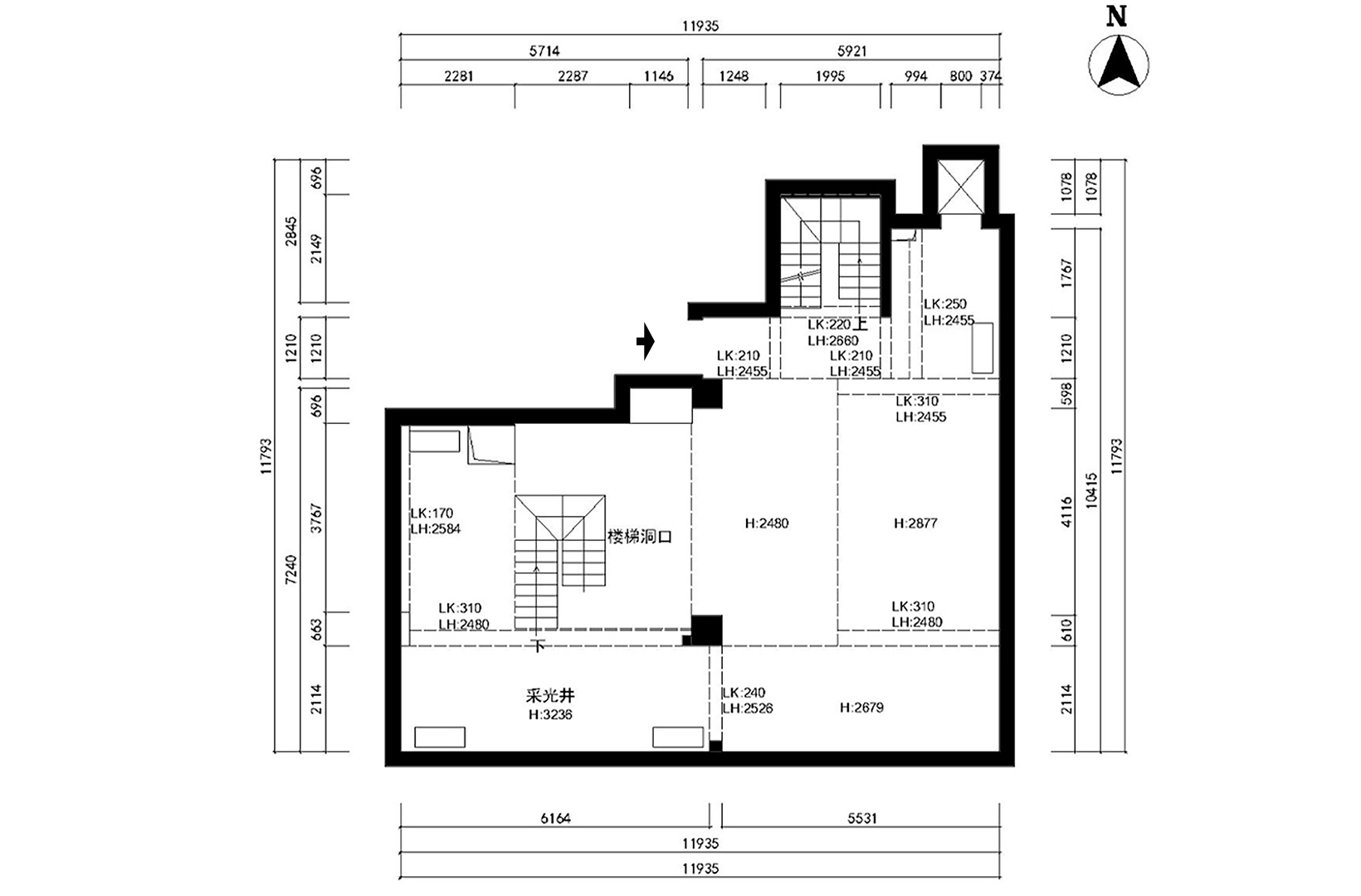 夹层原始图