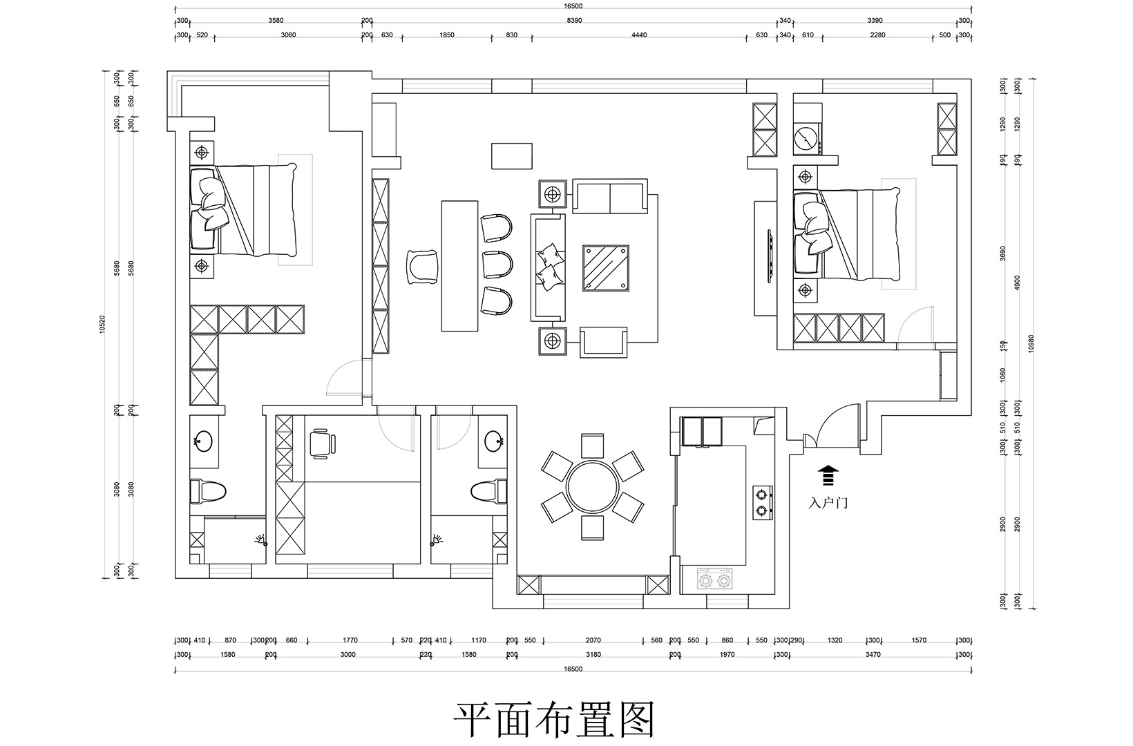 原始平面图