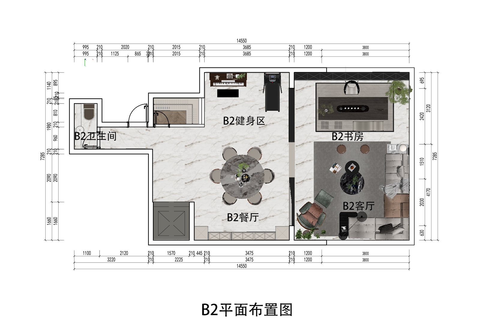 B2平面布置图